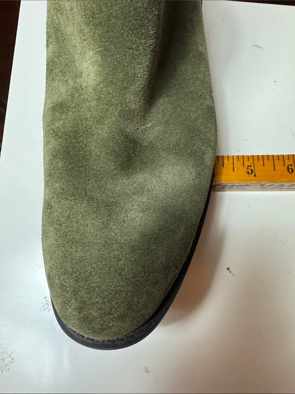 UGG Olive Green Suede Ankle Boots